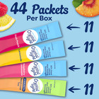 Crystal Light Refreshing Drink Mix Variety Pack  44 Packets  4 18 Oz 