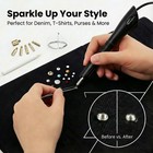 Hotfix Applicator Wand Kit     Professional Rhinestone Setter With Safety Fuse    