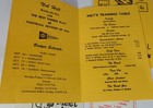 Vintage 1959 Nob Hill Restaurant Menu Lot   Coaster   Cocktail Napkin-madison Wi