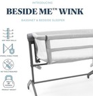 Baby Delight Beside Me Wink Bassinet Bedside Sleeper 7-position Height Adjust