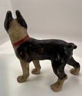 Hubley Cast Iron Boston Terrier Dog 3     Paperweight
