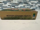 48pcs Toddler Wooden Stacking Building Blocks Learning  Toys Sensory 1-6 Years