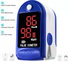 Finger Tip Pulse Oximeter Meter Spo2 Oxygen Saturation Rate Heart Blood Monitor