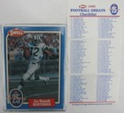 Swell 1988 Football Greats Card Set - Pro Football Hof 25th Anniversary 141631