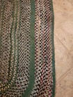 Vintage Oval Braided Rug Needs Repair