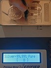 10 Troy Oz Silver Bar Highland Mint Morgan Dollar Design  999 Fine Authentic
