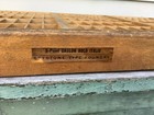 Antique Vintage Wooden Printers Drawer Keystone Type Letterpress Shadow Box J22