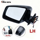 For 09-10 Gl ml-class Rear View Mirror Power W signal   Puddle Light Driver Side