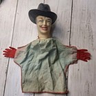 5 Vintage Hand Puppets Clarabell Flub A Dud Elmer Fudd   2 Unknown Rubber Heads