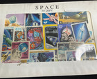 Vtg World Space Travel   Exploration Ship Stamp Collection -ttl 50  Stamps  read