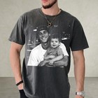Custom Photo Fathers Day Shirt  Personalized Retro Dad Gift Tee
