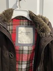 Abercrombie   Fitch Brown Fau Fur Hooded Toggle Coat   Grail  twilight  Bella