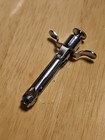 Vintage Wyeth Tube  Stainless Steel Syringe Veterinary Tool Nurse Med Collector