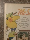 1965 Sunkist Lemons Print Ad Mr Sunny Friendly Produce Man Vtg 1960s Rca Tv