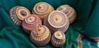7-piece Set Of Vintage East African Djibouti Woven Basket Collection