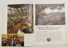 Vtg The Milwaukee Road s Famous Olympian Hiawatha Color Railroad Train Brochure