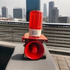 Commercial Home Rc Panic Sos Siren 120db Alarm Emergency Warning Strode Light