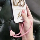Adjustable Phone Wrist Strap Lanyard Love Heart Hanging Rope Mobile Phone Charm
