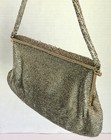 David   s Fifth Avenue Beaded Metal Frame Vintage Clutch Bag Purse