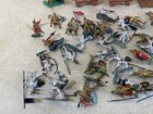 Marx Knights   Castle Miniature Playset Figures Lot 4e71