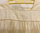 Vintage Kate Greenaway Baby Dress  Yellow Cotton  Pockets
