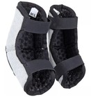 Fox Racing Titan Peewee Youth Elbow Guards Black silver Md lg