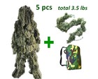New Ghillie Suit Xl xxl Forest Camouflage Camo Woodland Hunting 4-piece   Bag