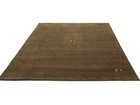 Modern Gabbeh Wool Area Rug Brown Tribal Design Living Room Carpet 8x10 Ft