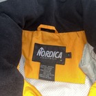 1990 s Size 8 Medium Nordica Yellow Ski Jacket Waterproof Wind Proof Coat