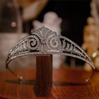 Crystal Bridal Tiara Crown Wedding Headpiece Princess Hair Accessory Silver