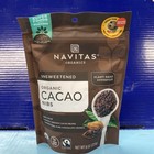 Navitas Organic Cacao Nibs  Unsweetened 8 Oz - 100  Cacao