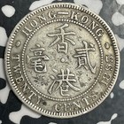 1893 Hong Kong 20 Cents Lot jm9075 Silver  Nice 