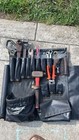 Bucket Tool Apron With Tools Lot Of 2 Sets Including Flip Sockets