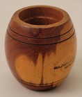 Vintage Miniature Wildwood By The Sea Souvenir Wood Barrel - Approx  2 5  Tall