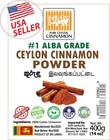  1 Alba Grade 100  - Pure Ceylon Cinnamon Powder - 400g  14 Oz  - Best On Ebay