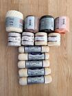 Lot Of 12 Crochet Thread Various Makers Colors