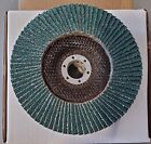 6  X 7 8  Flap Disc  36 Grit  Type 27  Zirconia  5 Discs