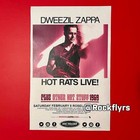 Dweezil Zappa Hot Rats Live 2020 Concert Promo 11x17 Street Poster   Portland Or