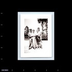 Old Vintage Photo Affectionate Men Women Couples Outside Original Snapshot