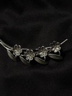 Vintage Sterling Silver Cherry Blossom Flower Brooch Floral Branch Pin 925