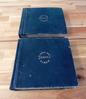 2 Vintage Edison Bell Radio Station Record Collection Albums With 23 X 78s 1930s