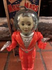 Rare Vintage Irwin Toy Man From Mars Windup Toy 1952 Tin Robot Boxed Minty Works