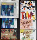 30pc Starbucks Coffee Gift Card 2017 2018 Thank You   Friendship Lot