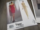 2x Vogue Pattern Paris Original Dior Sz 8 Designer Bellville Sassoon Sz 8 10 12
