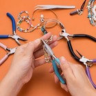Jewelry Pliers Set 5 Pack Making Tool Kit Beading Wire Cutter Craft Repair Fix