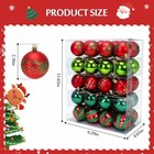 Madrigal 40ct Christmas Balls Ornaments  Shatterproof Balls Christmas 01