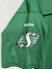 Saskatchewan Roughriders Football Jersey Youth Extra Large Green Blank Cfl