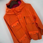 Oakley Battalion Ski 2 In 1 Jacket Mens Xl Orange Hooded Snowboard Loose Fit