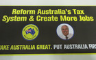 2019 - Federal Election - United Australia Party Brochure - Taxes - Clive Palmer