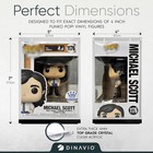 Acrylic Display Hard Case Funko Pop Protector Compatible With 4  Funko Pops